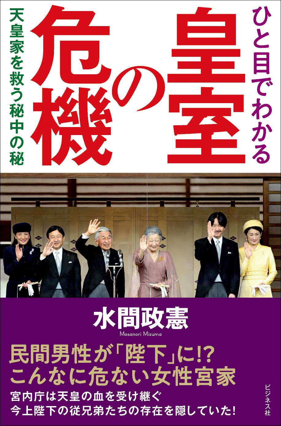 ひと目でわかる皇室の危機 ~天皇家を救う秘中の秘 | 水間 政憲 |本